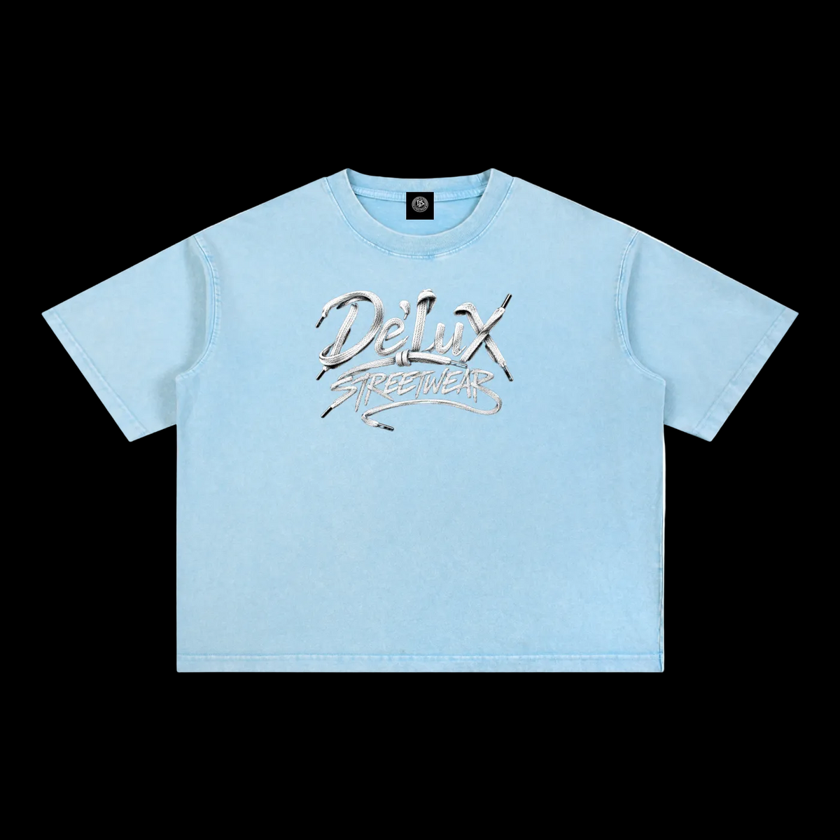 DeLuX Mineral Wash Boxy Cotton T-Shirt