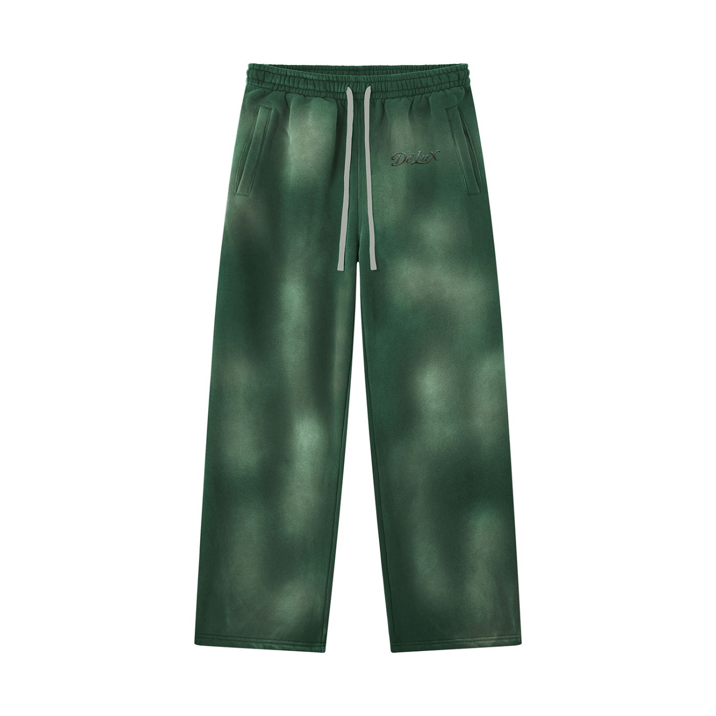 DeLuX Sunfade Wide Leg Fleece Sweatpants