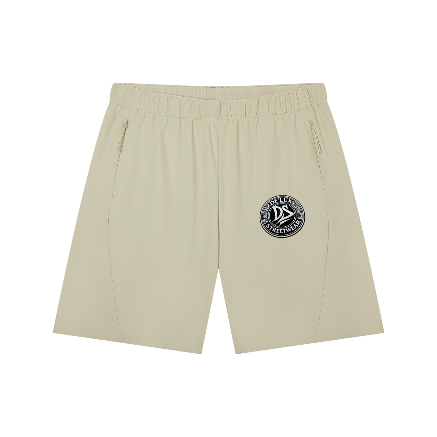 Symbolized  Drawstring Basketball Shorts