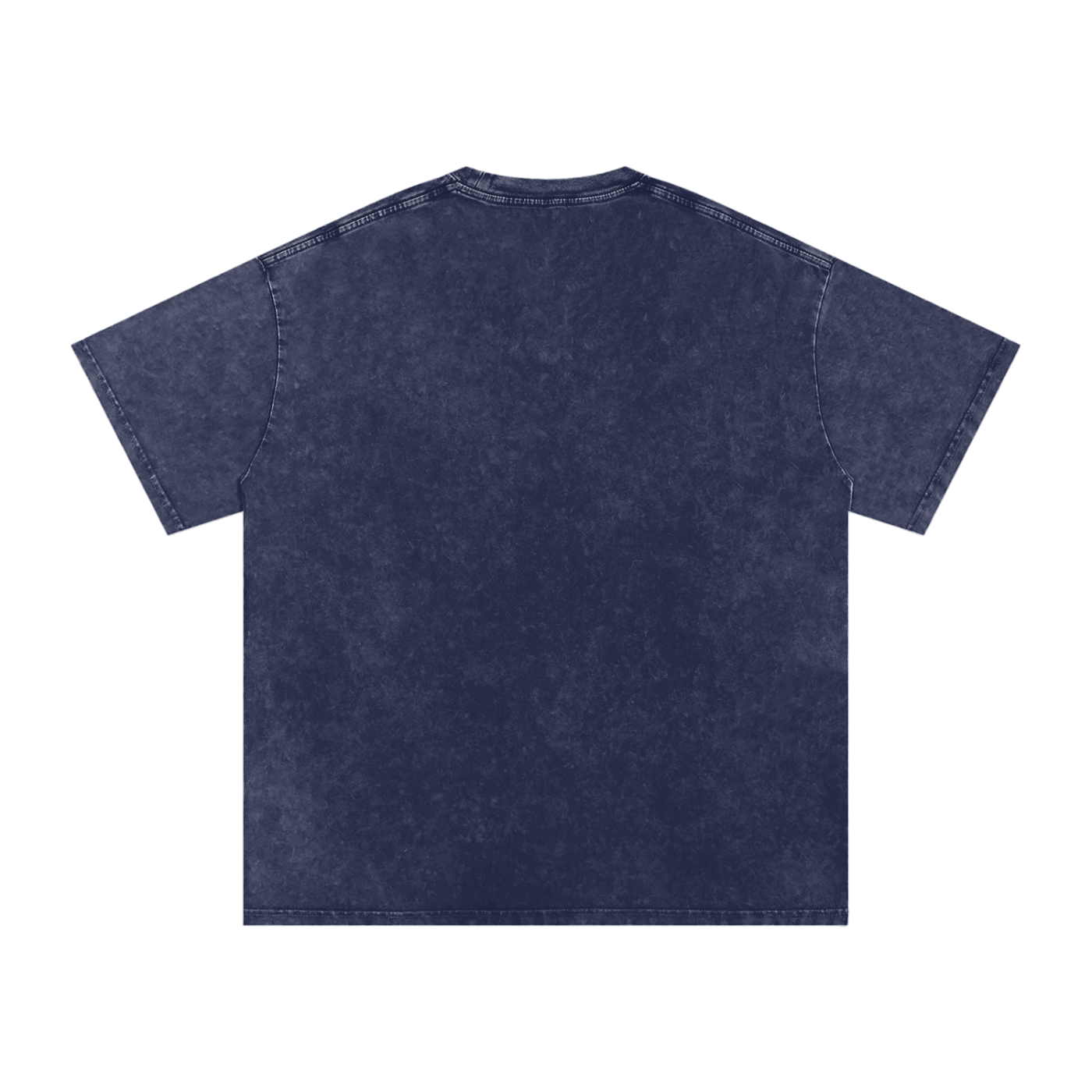 DeLuX Solitary Snow Washed Oversized Cotton T-Shirt