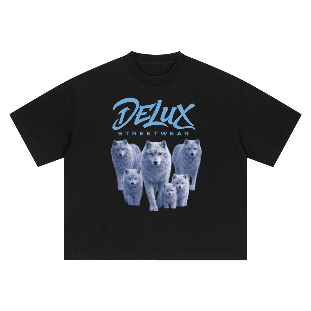 DeLuX Wolf Boxy Oversized T-Shirt