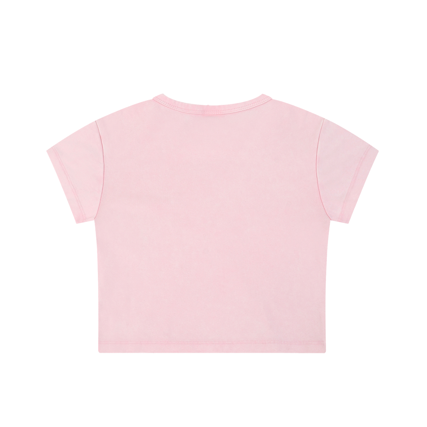 DeLuX Snow Washed Crop Top