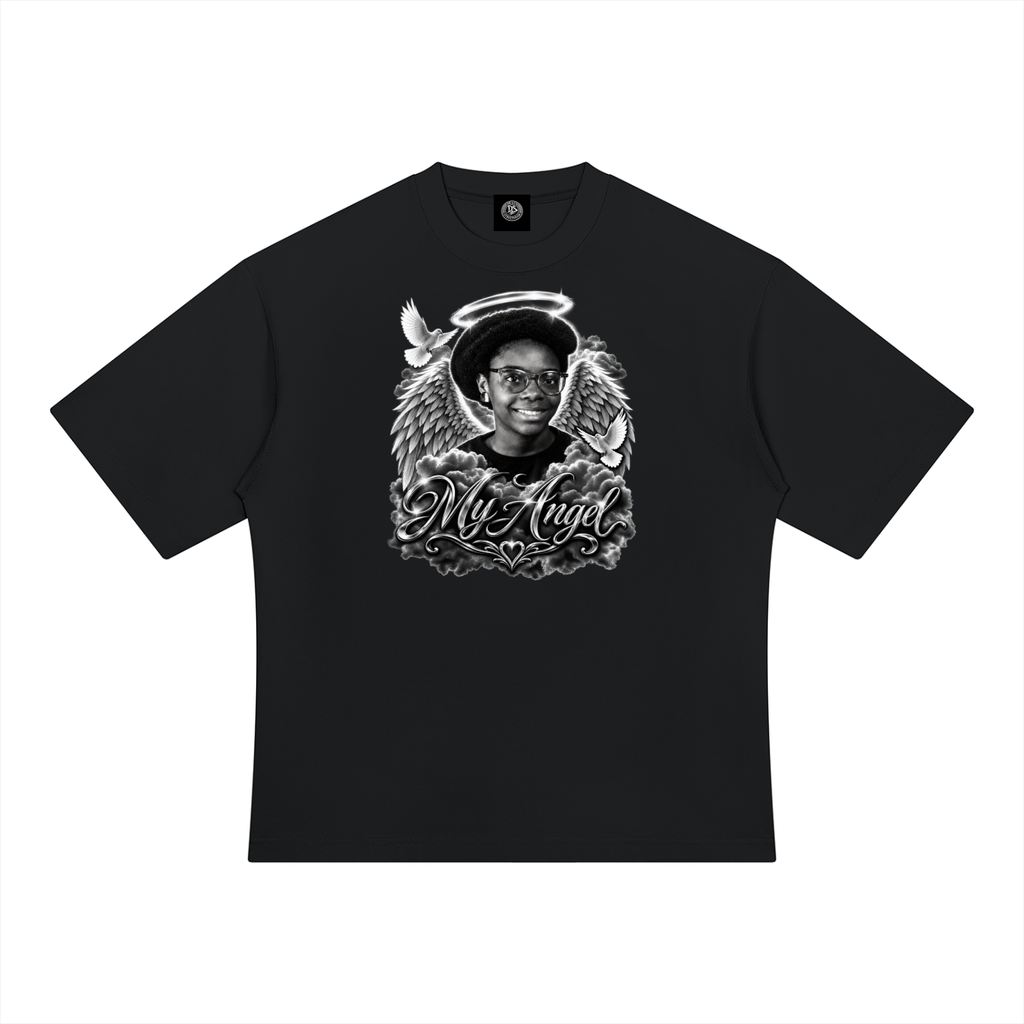 DeLuX "My Angel" Heavyweight Oversized T-Shirt