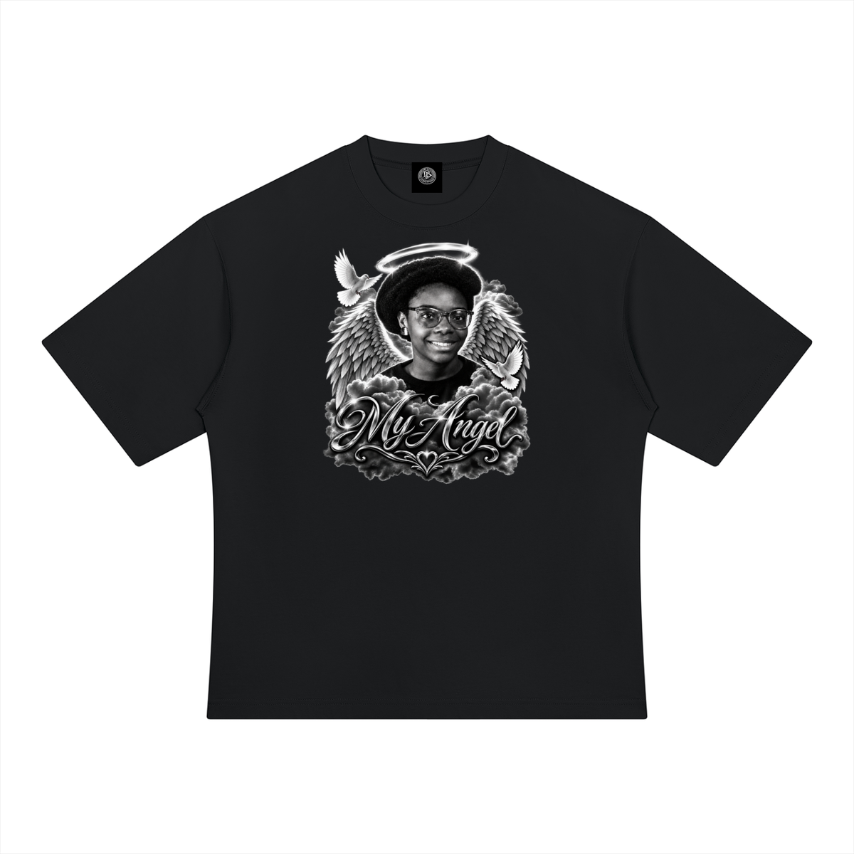 DeLuX "My Angel" Heavyweight Oversized T-Shirt