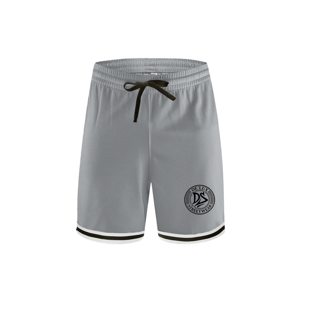 Classic Stripe Trim Basketball Shorts
