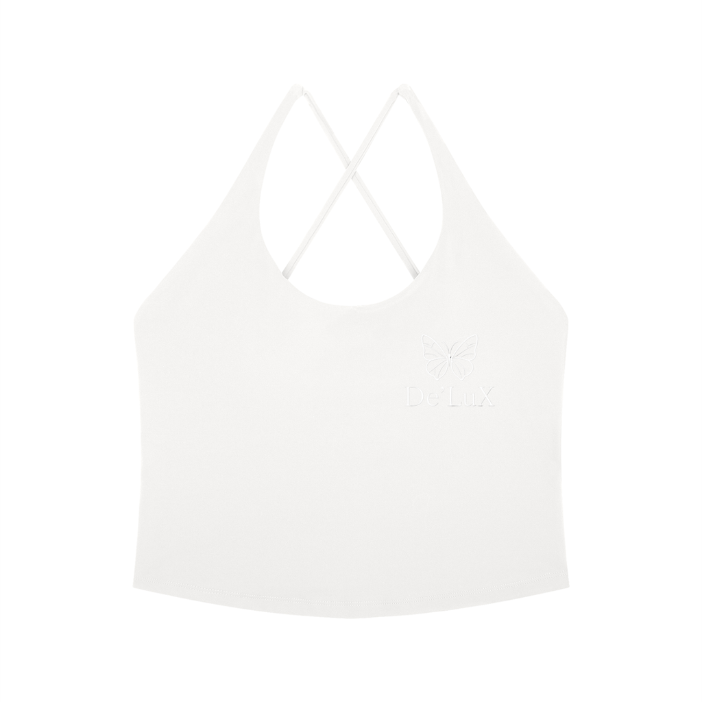 DeLuX Women's Tight Halter Yoga Tank Top