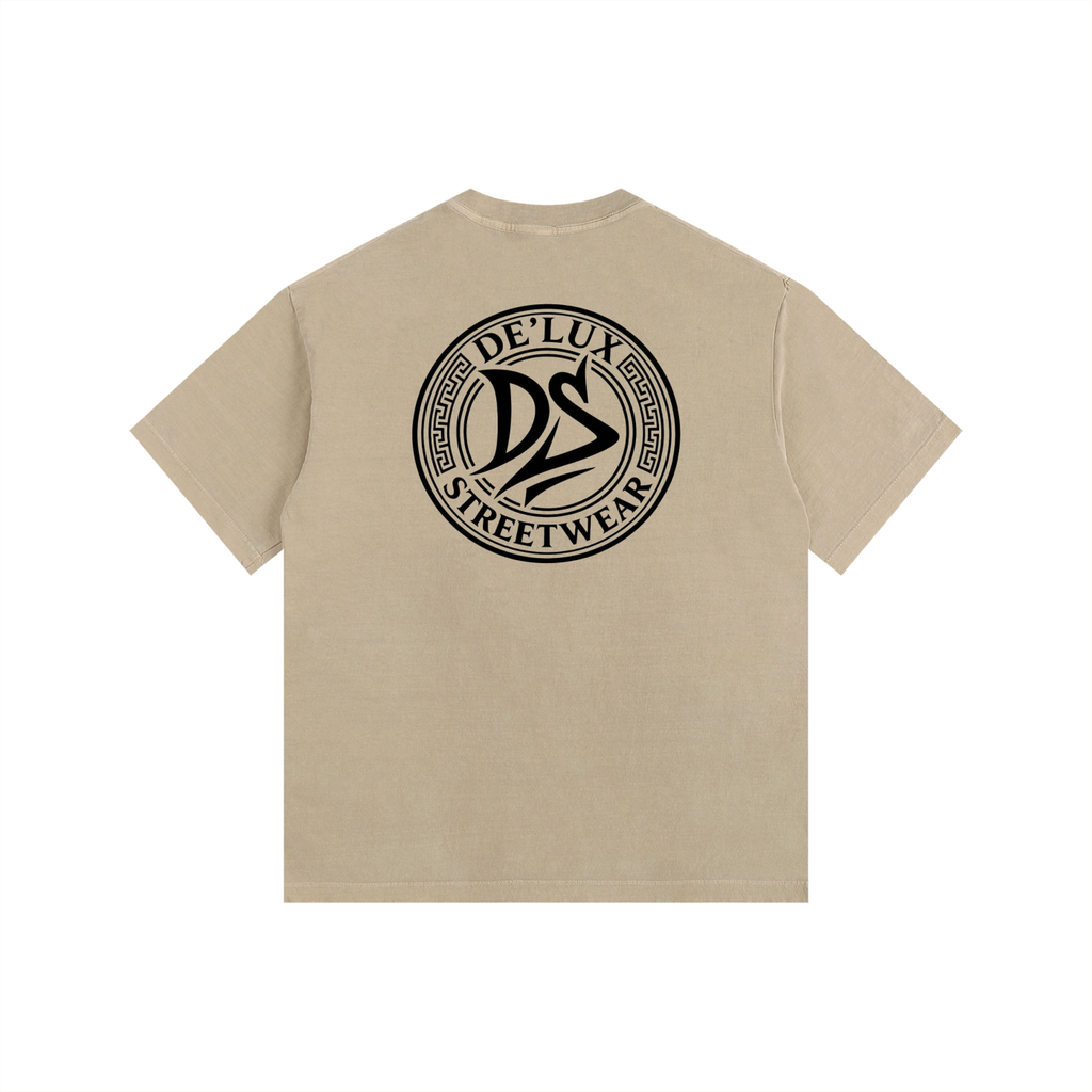 KING II Vintage Washed Oversized Cotton T-Shirt