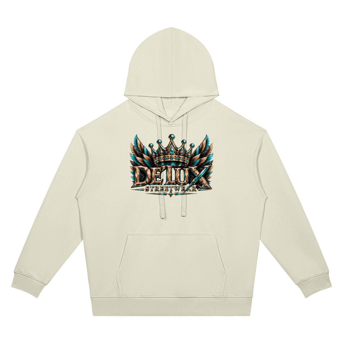 DeLuX Oversized Drop Shoulder Hoodie