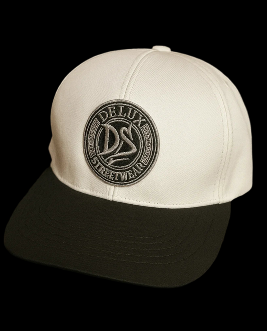 DE’LUX Streetwear White& Black Hat