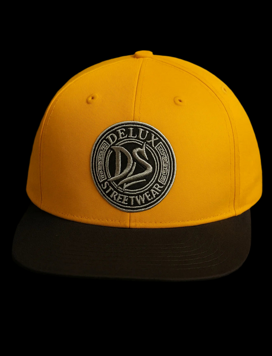 DE’LUX Streetwear Black & Yellow Hat