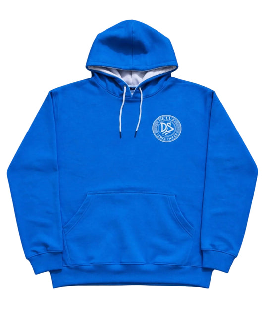 De’LuX Streetwear Turquoise/Beige Hoodie