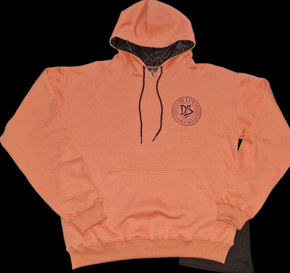 De’LuX Georgia Peach/Black Hoodie