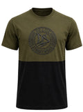 DE’LUX Streetwear Army Green/Black T-Shirt