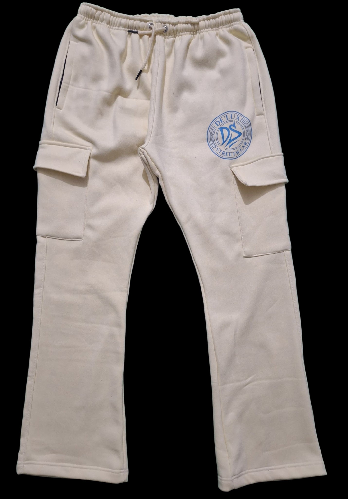 De’LuX StreetWear Beige/Turquoise Joggers