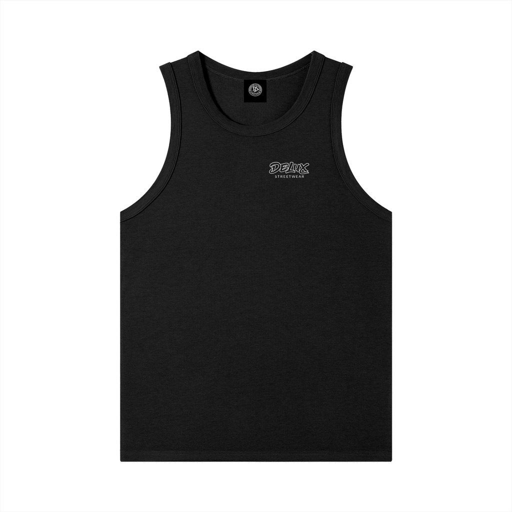 DeLuX Men's Heavyweight Ribbed Tank Top