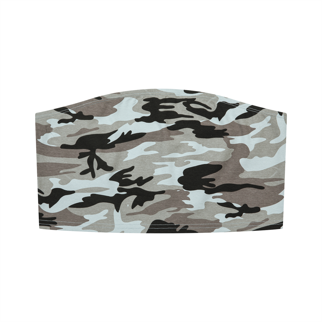 DeLuX Women’s Camo Cropped Tube Top