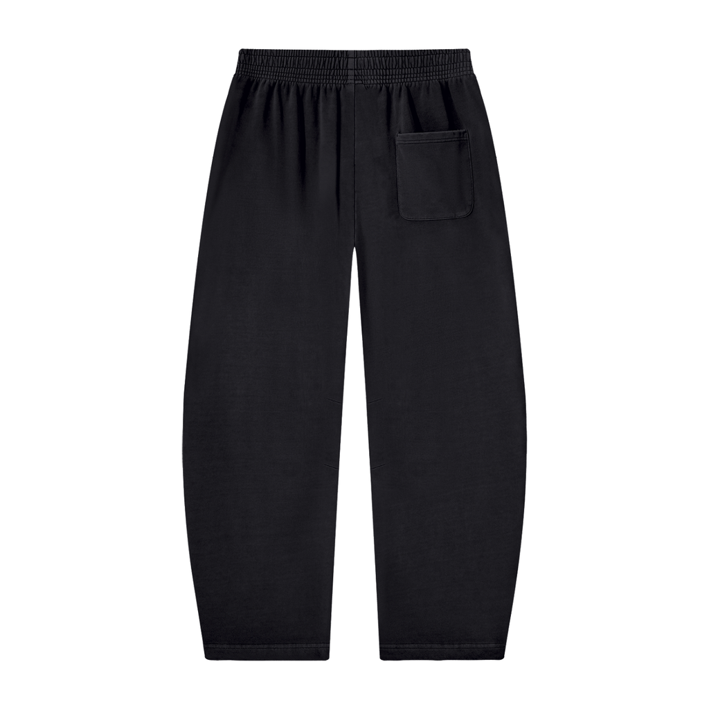DeLuX Vintage Washed Barrel Leg Sweatpants