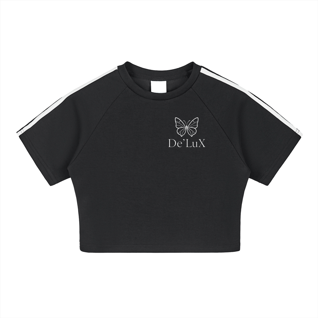 Taped Cooling Performance Crop Top