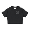 Taped Cooling Performance Crop Top