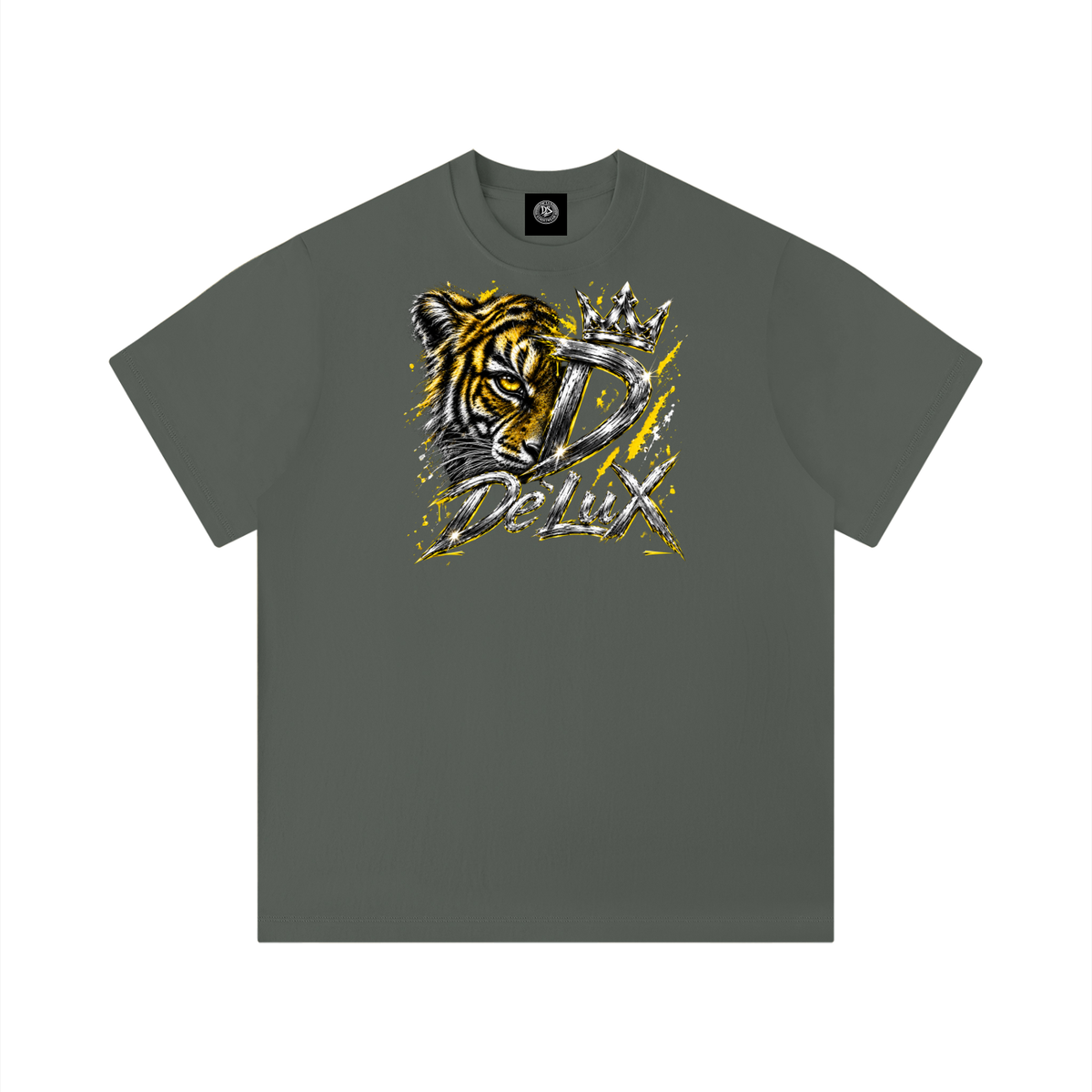 DeLuX Solid Color Regular Fit T-Shirt