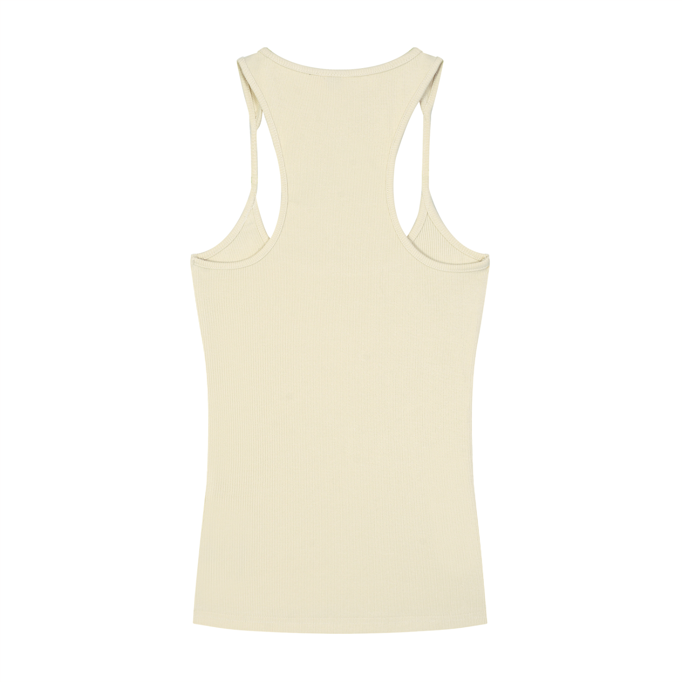 DeLuX Slim Fit Ribbed Racerback Tank Top