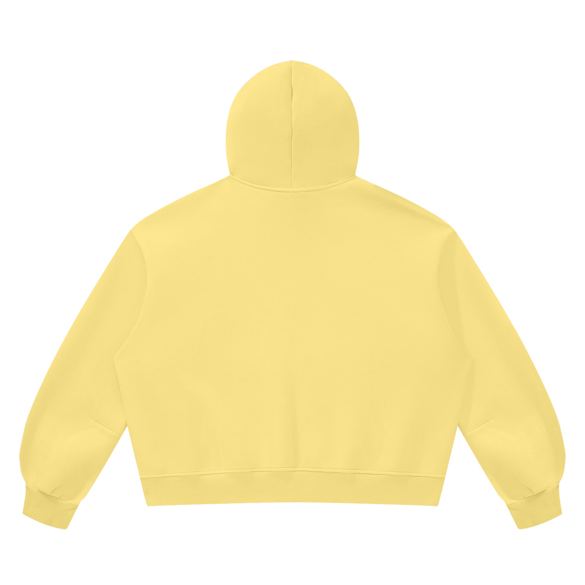 DeLuX Vintage Wash Boxy Fleece Hoodie