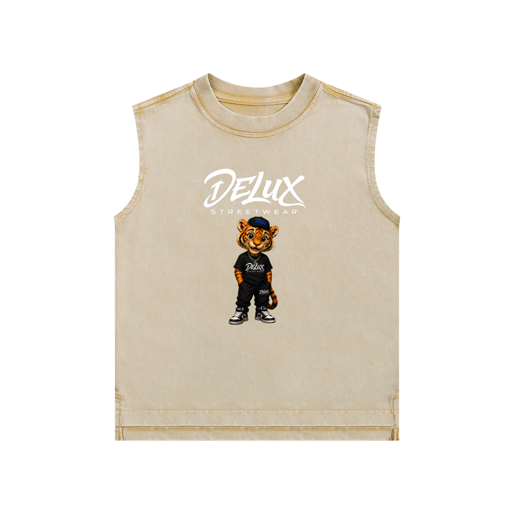 DeLuX Cartoon Snow Washed Kids' Tank Top