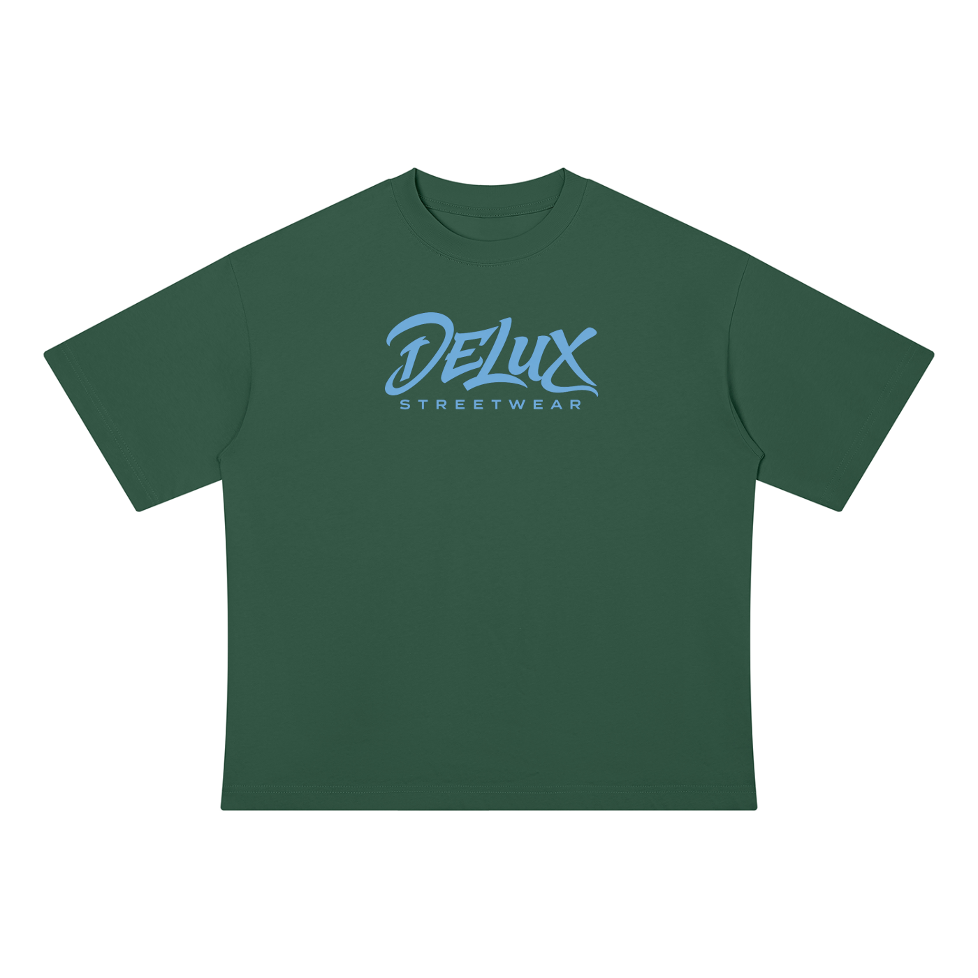 DeLuX Drop Shoulder Cotton T-Shirt