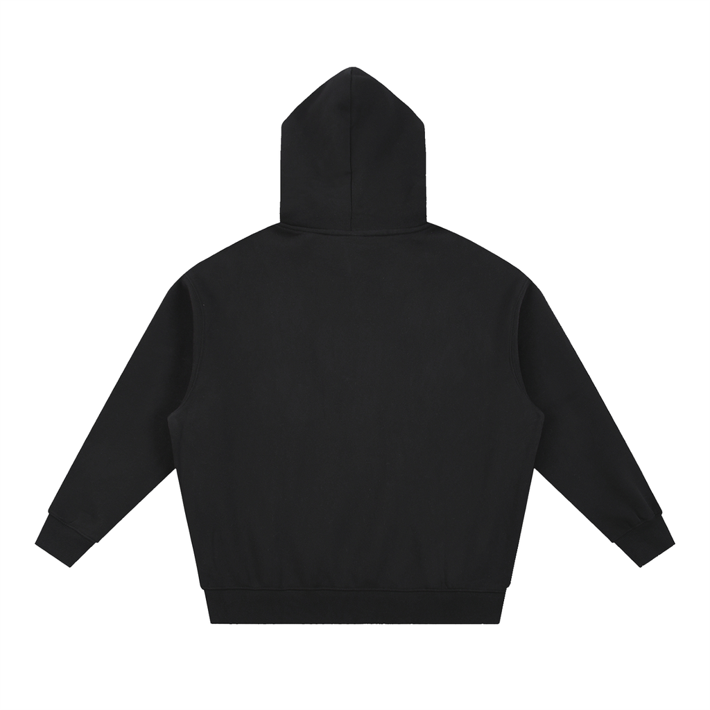 DeLuX Oversized Boxy Fit Fleece Hoodie