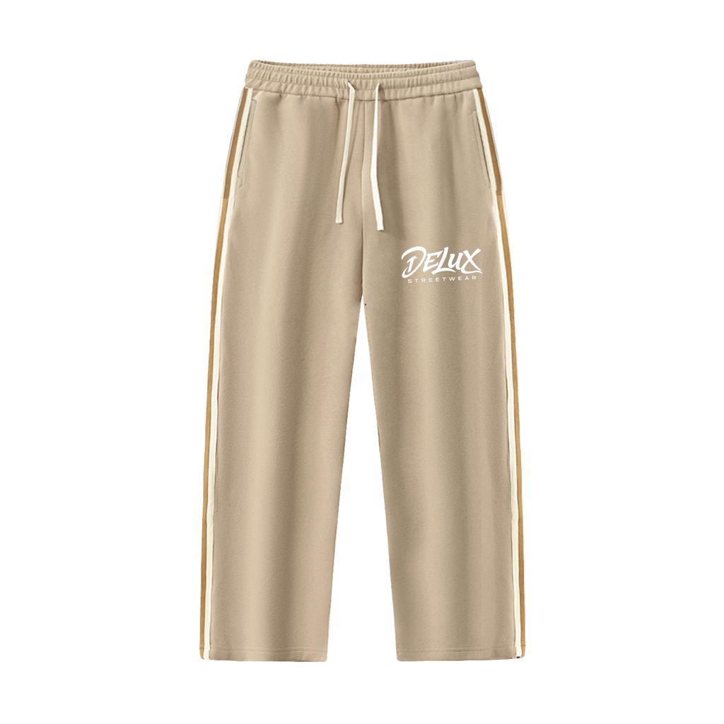 DeLuX Side-Stripe Straight-Leg  Pants