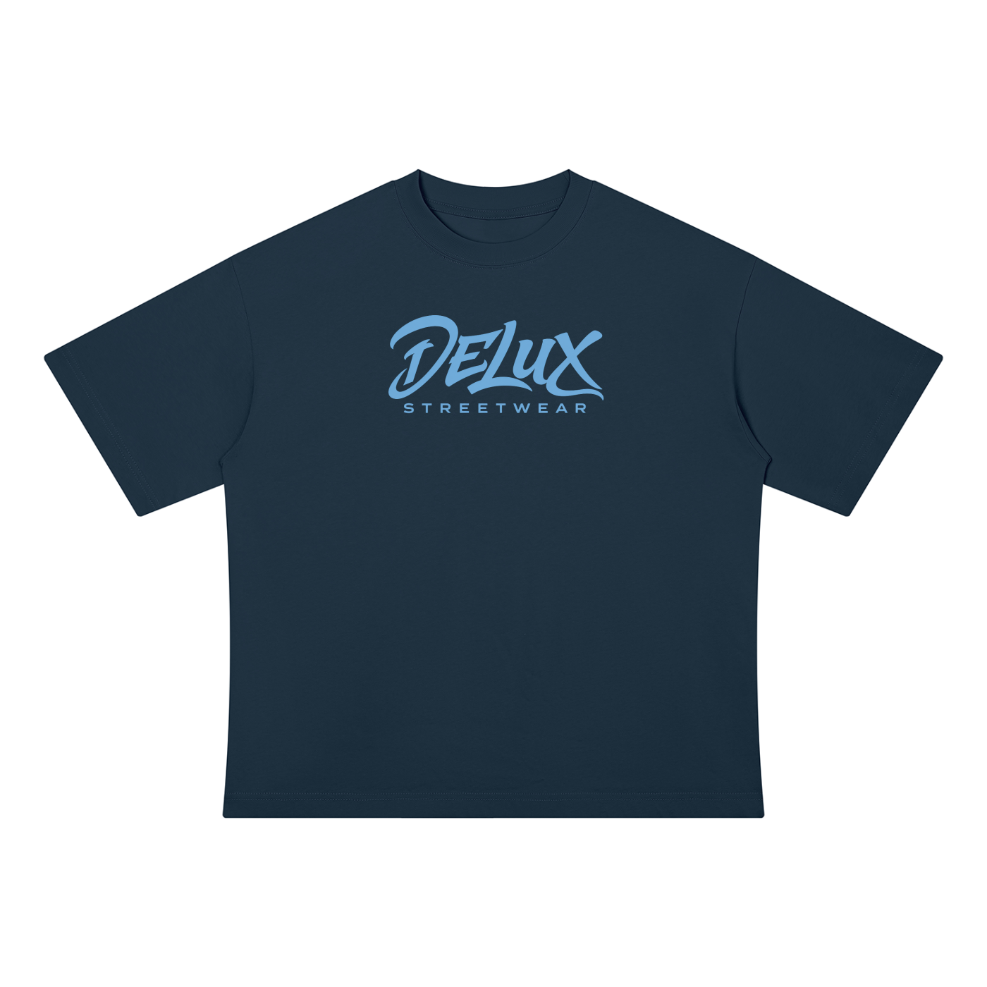 DeLuX Drop Shoulder Cotton T-Shirt