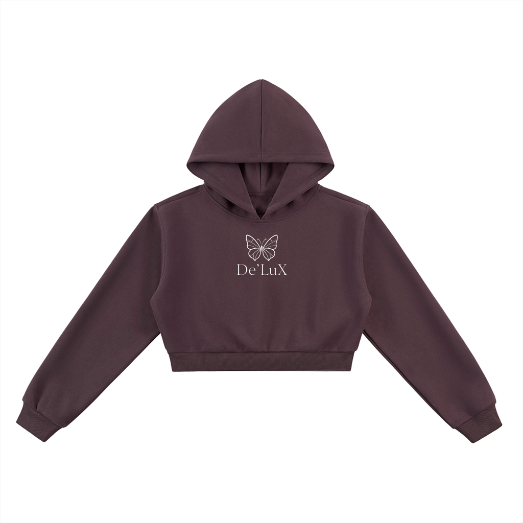 DeLuX Essential Cropped Hoodie
