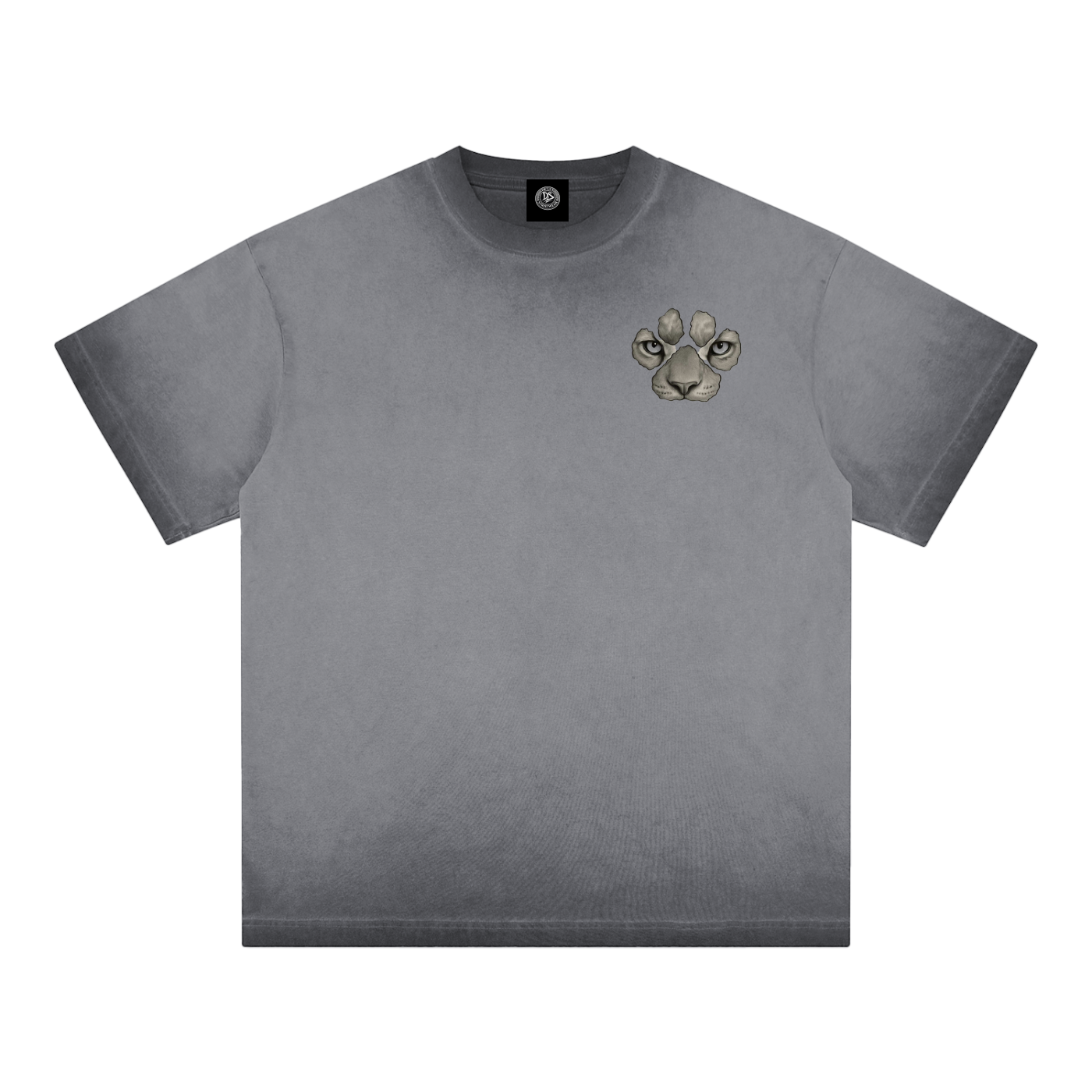 DeLuX Reverse Dyed Loose Cotton T-Shirt