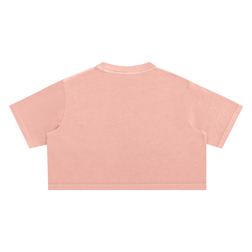 Panther Snow Washed Crop Top