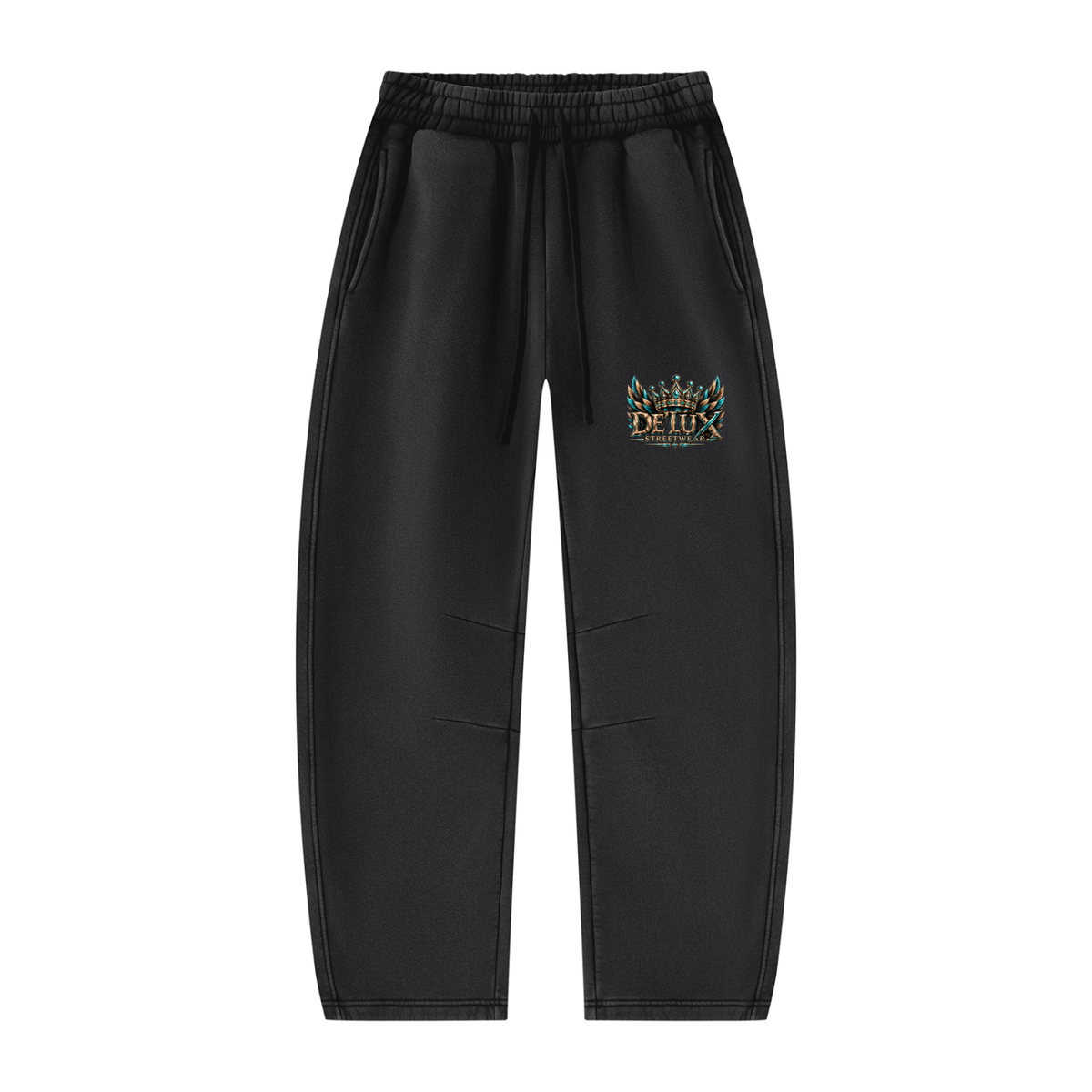 DeLuX Barrel Leg Fleece Sweatpants