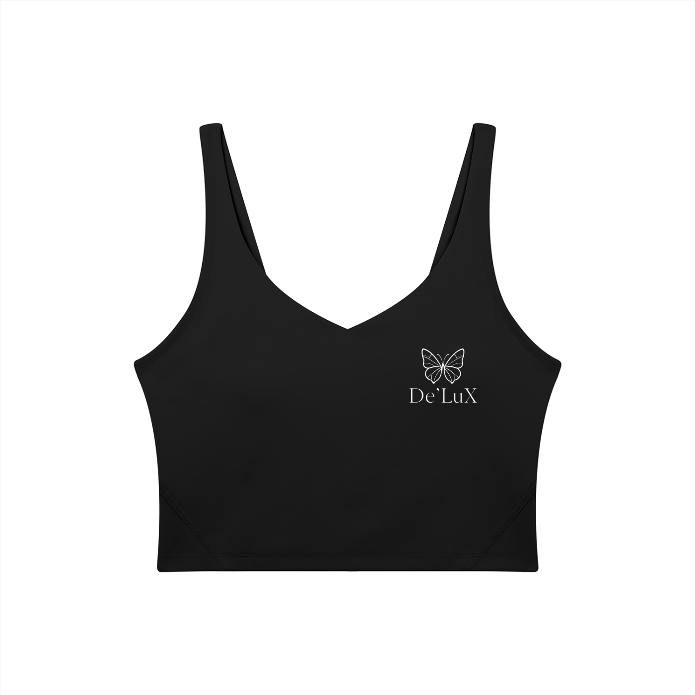 Women's V-Neck Yoga Sports Bra