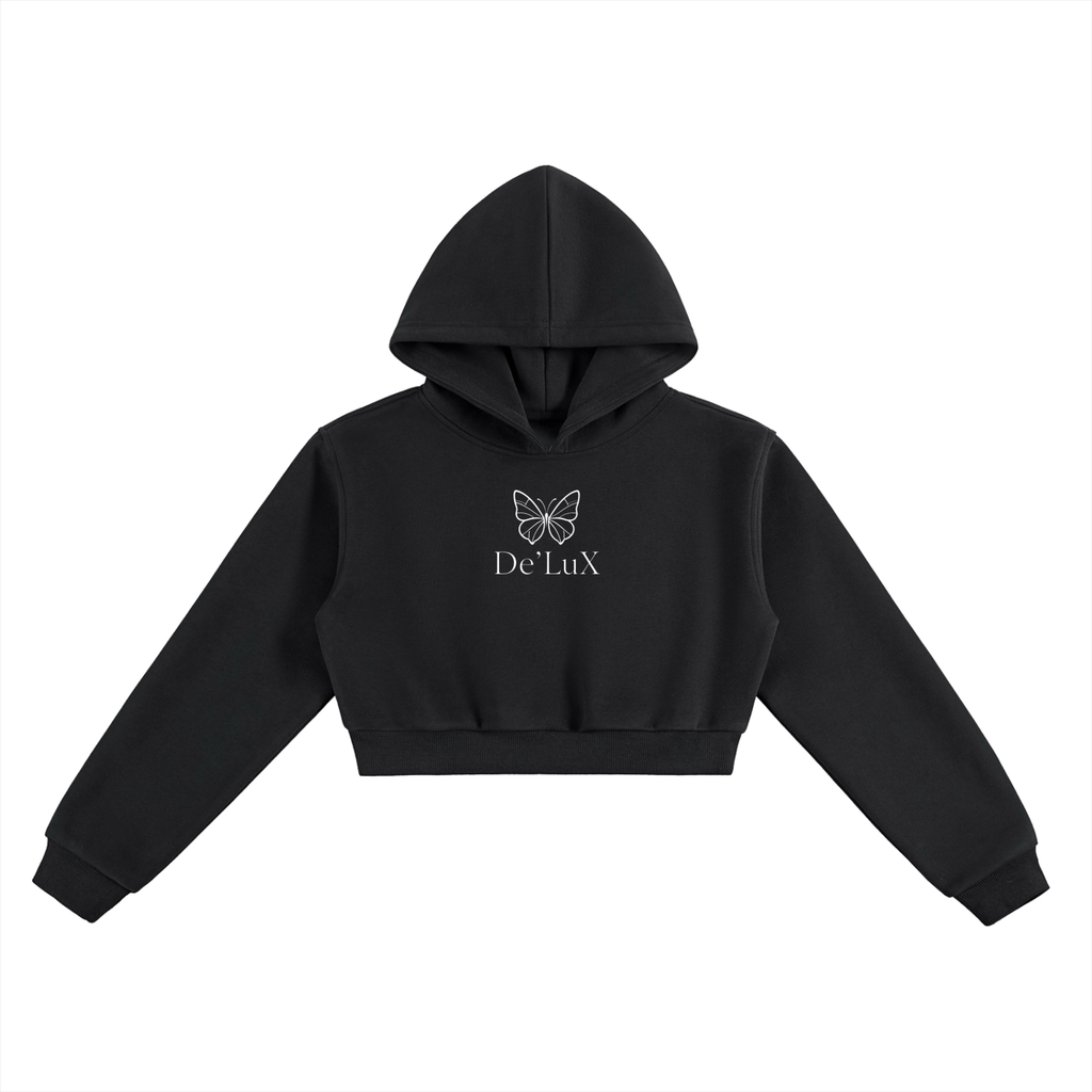 DeLuX Essential Cropped Hoodie