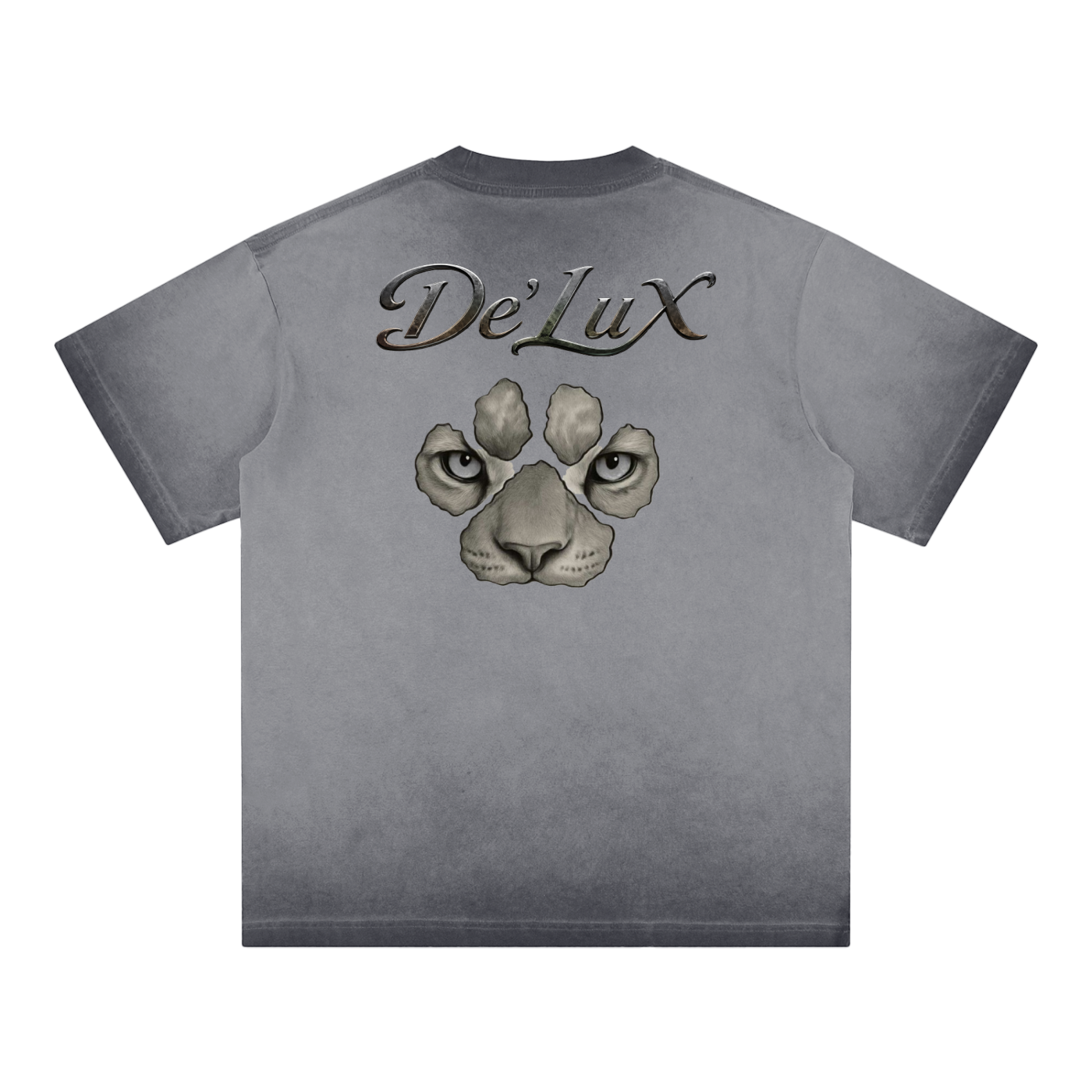 DeLuX Reverse Dyed Loose Cotton T-Shirt