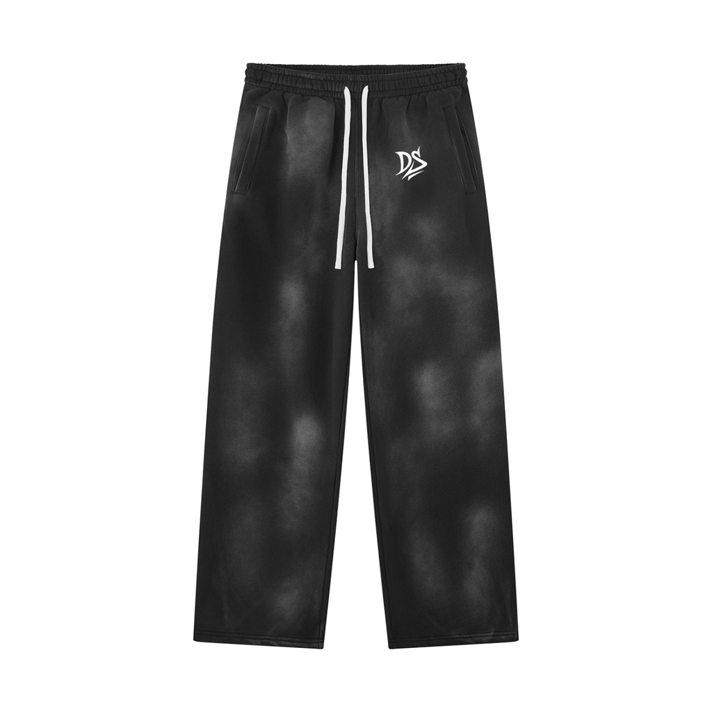 Unisex Sunfade Wide Leg Fleece Sweatpants