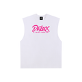 DeLuX Raw Edge Cotton Tank Top