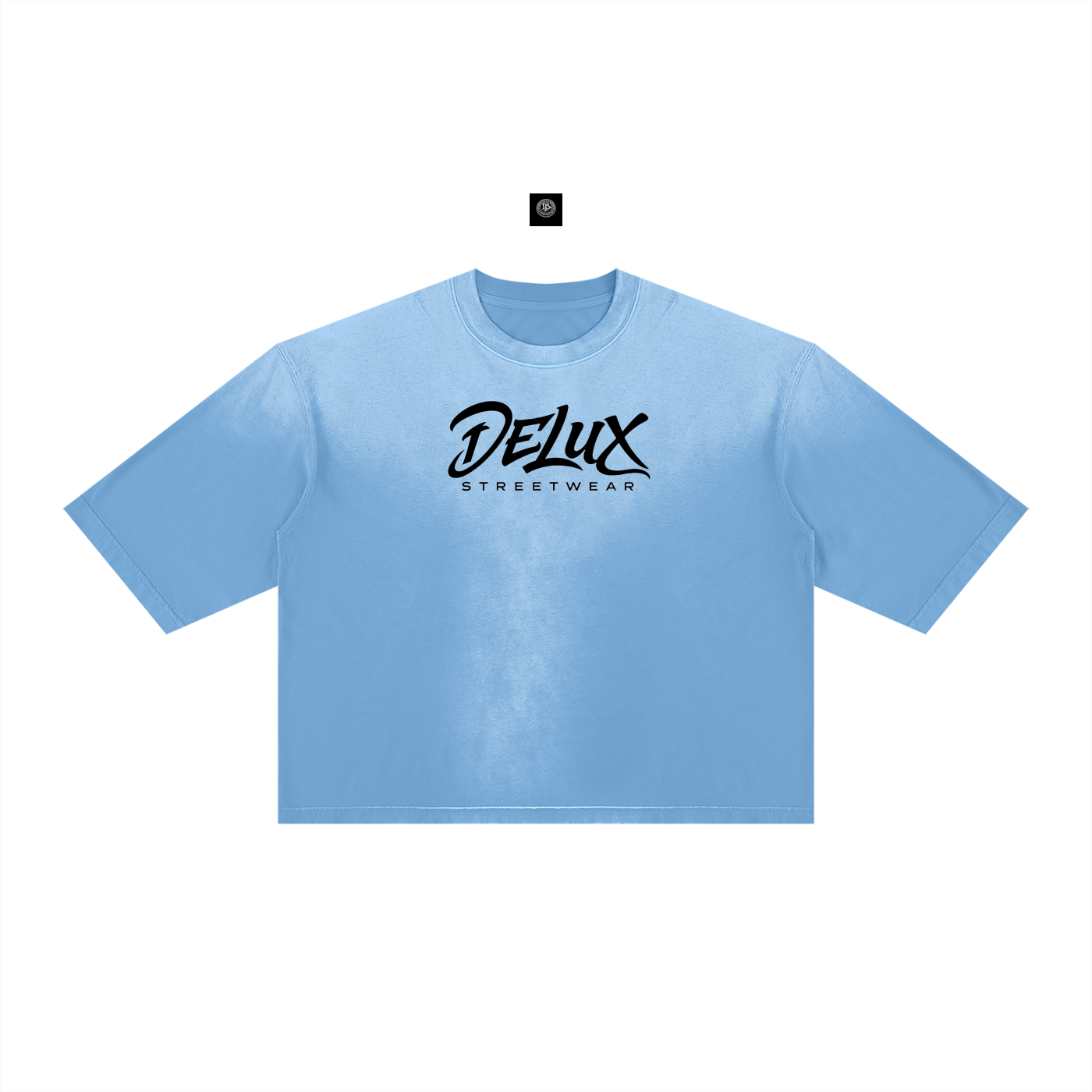DeLuX Vintage Wash Sunfade Boxy T-Shirt