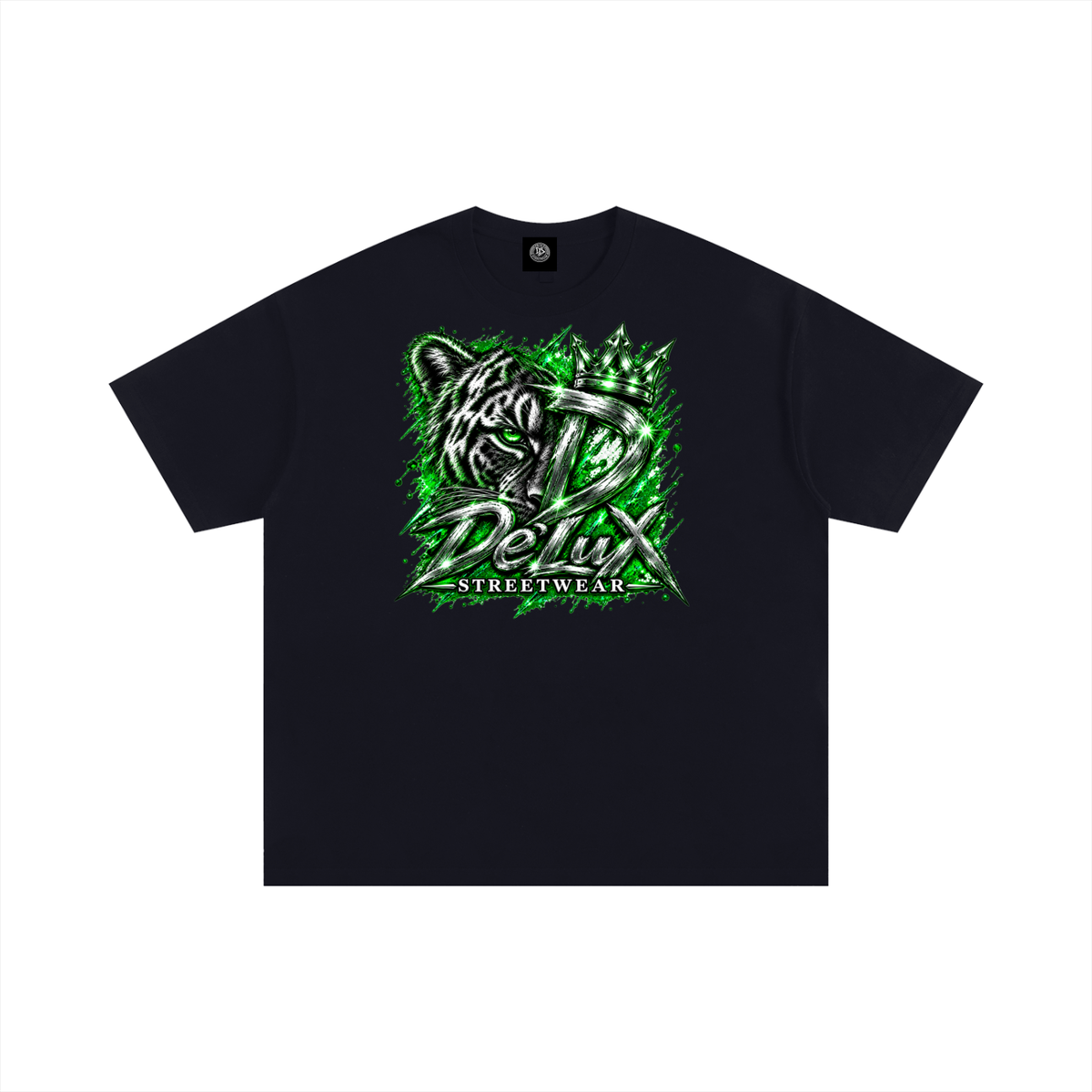 DeLuX Big/Tall Oversized Cotton T-Shirt