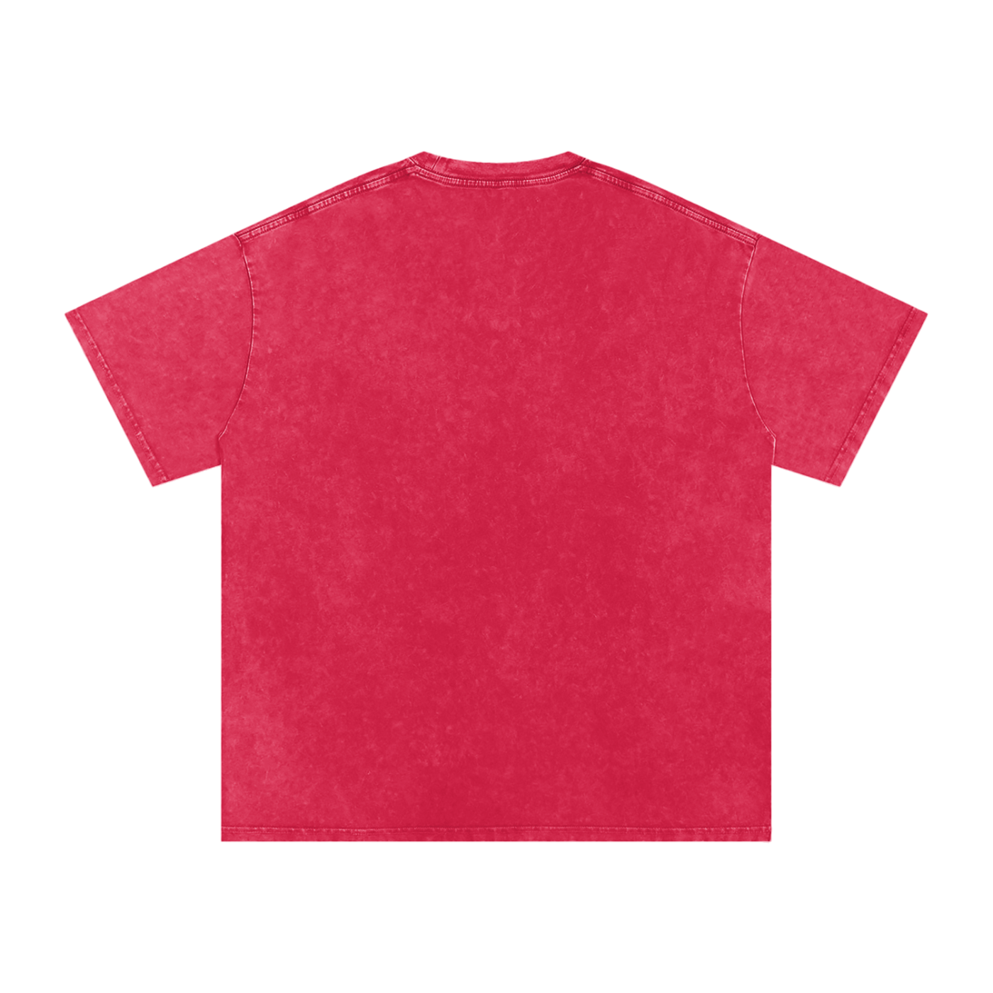 DeLuX Solitary Snow Washed Oversized Cotton T-Shirt
