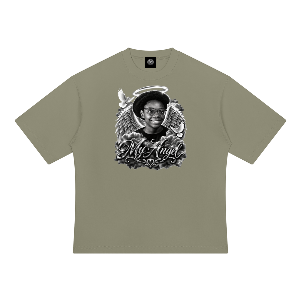 DeLuX "My Angel" Heavyweight Oversized T-Shirt