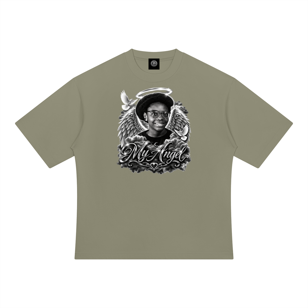 DeLuX "My Angel" Heavyweight Oversized T-Shirt