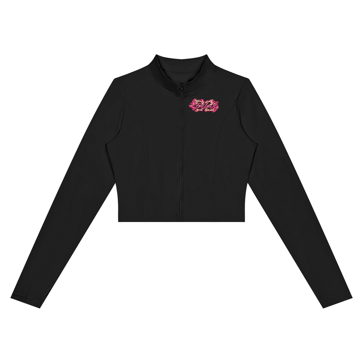 DeLuX Women’s Crop Yoga Sports Jacket