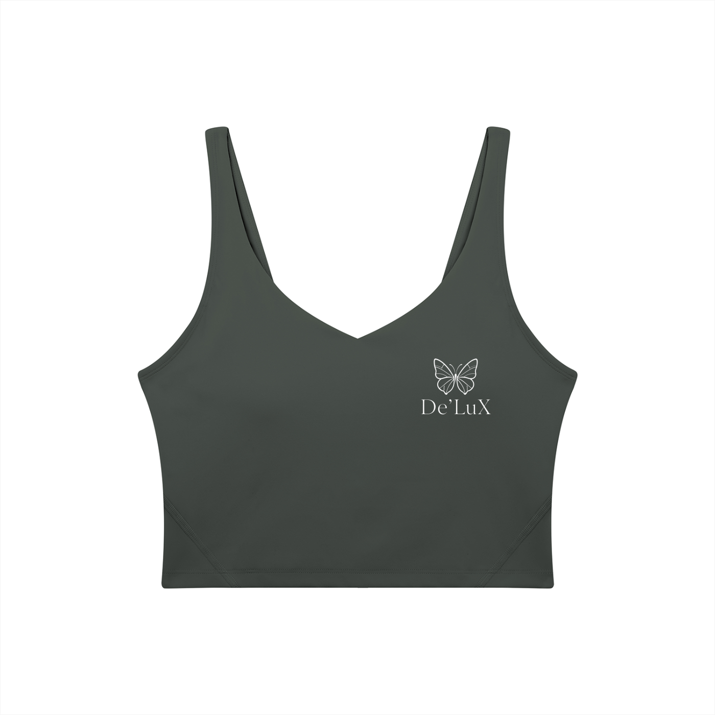 Women's V-Neck Yoga Sports Bra