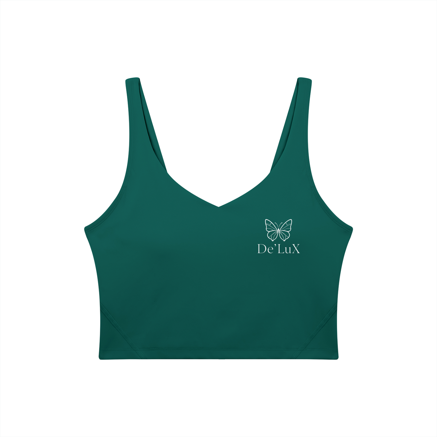 Women's V-Neck Yoga Sports Bra