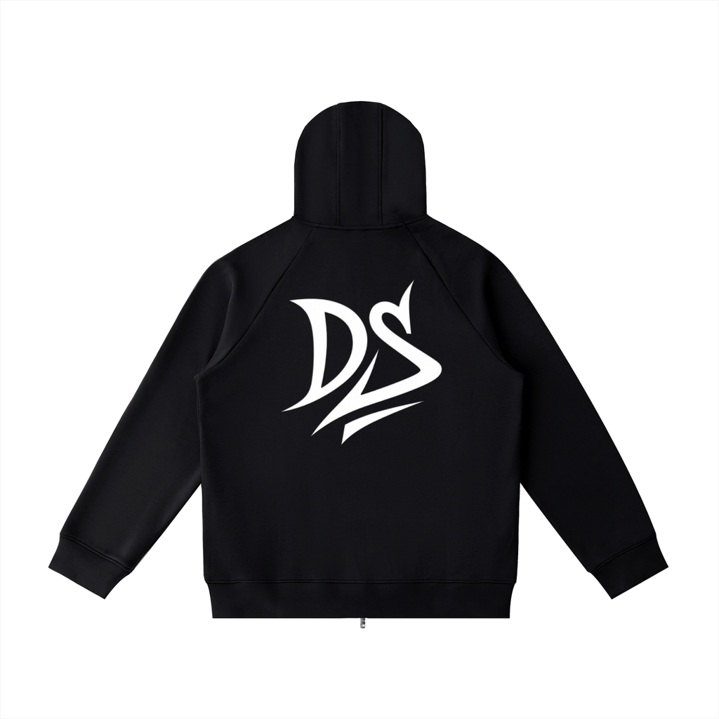 DS Heavyweight Raglan Sleeve Zip Hoodie
