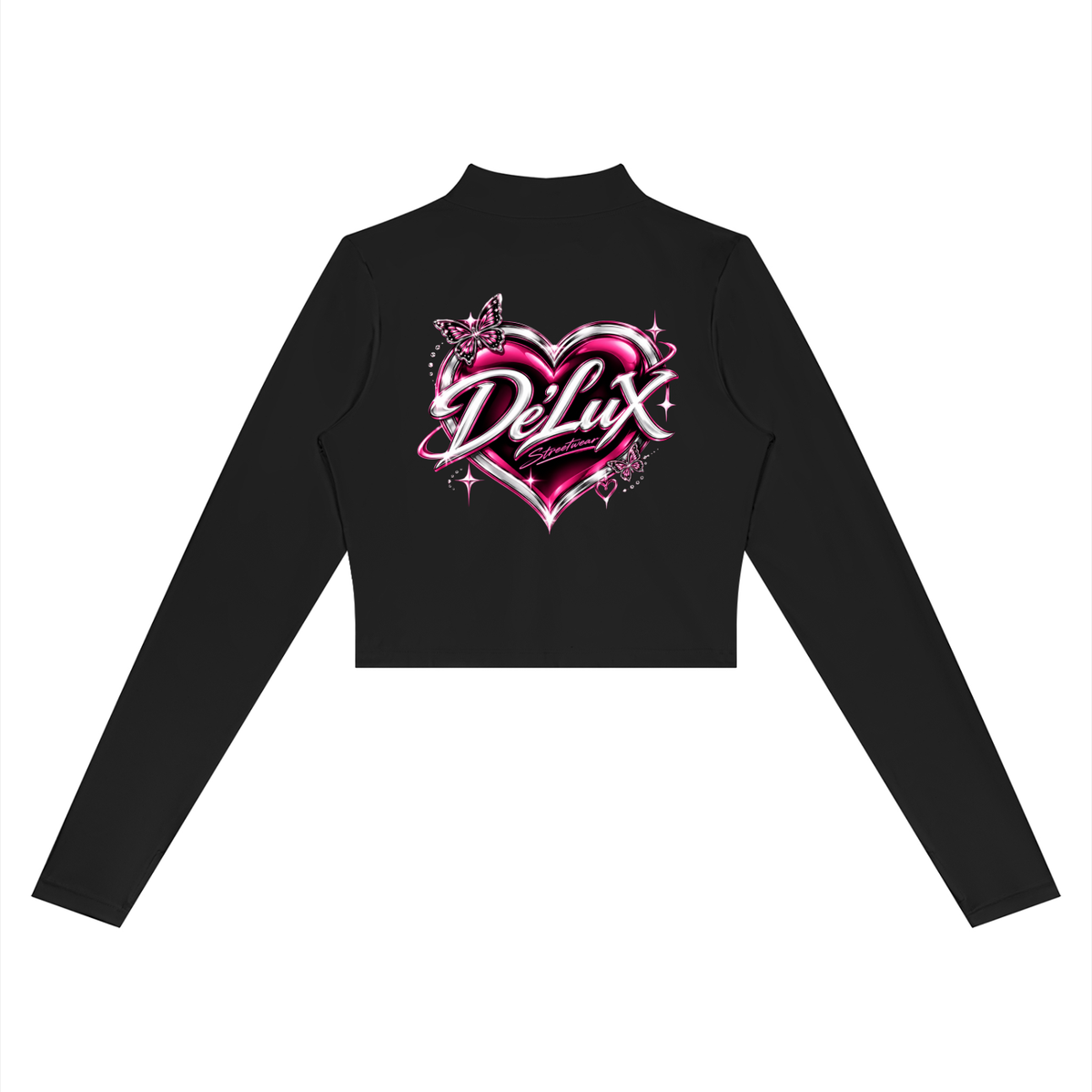 DeLuX Women’s Crop Yoga Sports Jacket